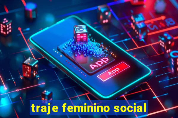 traje feminino social